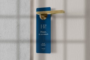 Door Hanger Mockup