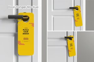 Door Hanger Mockup