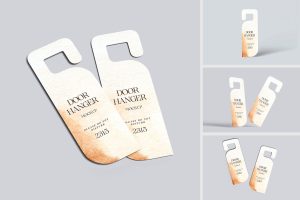 Door Hanger Mockup