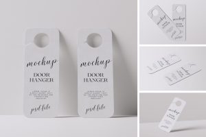 Door Hanger Mockup