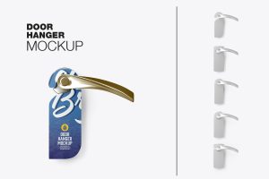 Door Hanger Mockup