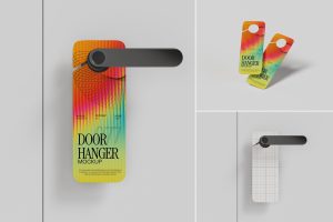 Door Hanger Mockup