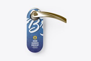 Door Hanger Mockup