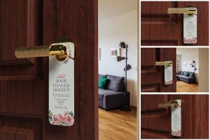 Door Hanger Mockup
