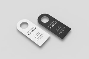 Door Hanger Mockup