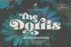 Dorris – Swirly Font Family