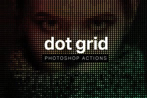 Dot Grid Photoshop Actions