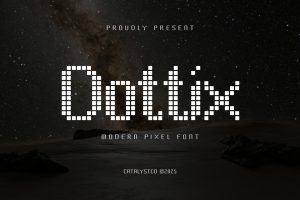 Dottix Pixel Font