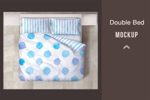 Double Bed Mockup