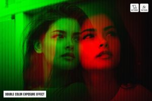 Double Color Exposure Effect