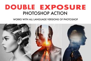 Double Exposure Photoshop Action