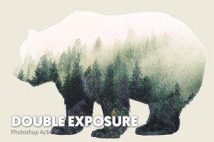 Double Exposure Photoshop Action
