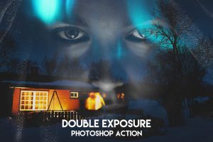 Double Exposure Photoshop Action