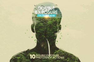 Double Exposure Plus Photoshop Action
