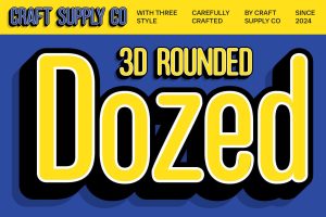 Dozed Rounded 3D