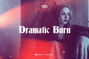 Dramatic Burn Photo Effect