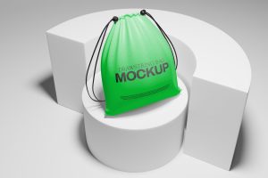 Drawstring Bag Mockups
