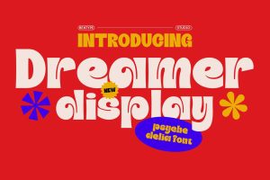 Dreamer – Psychedelia Display Font