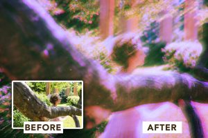 Dreamy Cinematic Photo Effect