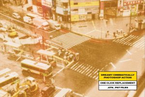 Dreamy Cinematically Photoshop Action