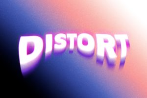 Dreamy Distorted Text Effect