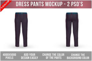 Dress Pants Mockup