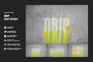Drip Text Effect