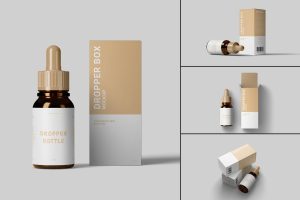 Dropper Bottle Mockup