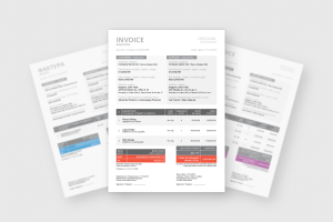 Dual Language Invoice