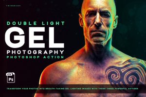 Dual lighting (Gel) Effect
