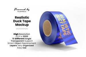 Duck tape mockup