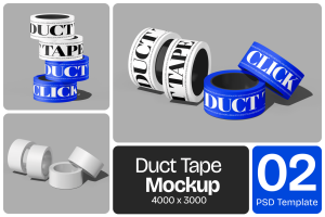 Duct Tape Mockup