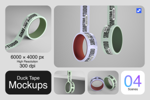 Duct Tape Mockup