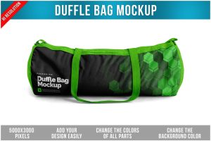 Duffle Bag Mockup