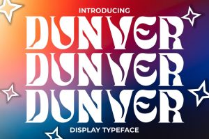 Dunver – Display Font