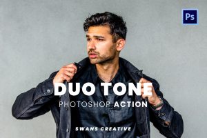 Duo Tone Photoshop Action