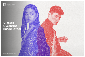 Duotone Overprint Image Effect