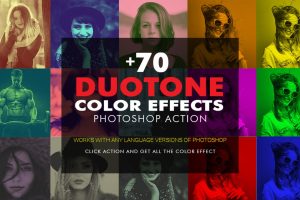Duotone Photoshop Action