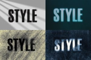Dust Blurred Text Effects Pack
