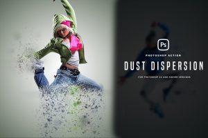 Dust Dispersion Photoshop Action