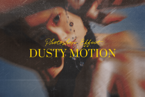 Dusty Motion Photoshop Effect