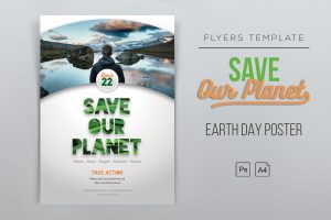 Earth Day Flyer Template