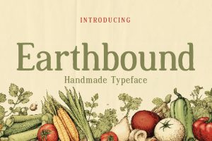 Earthbound – Organic Typeface