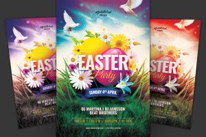 Easter Party Flyer