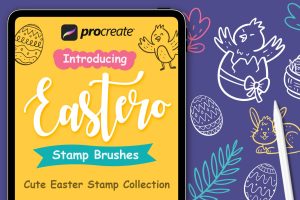 Easter Stamp – Procreate Brushes