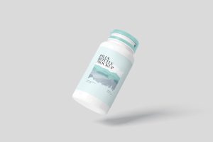 Easy Open Pill Bottle Mockups