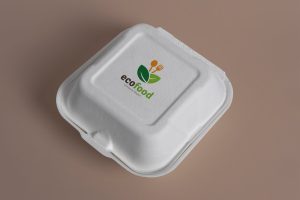 Eco Food Takeout Packaging Mockup