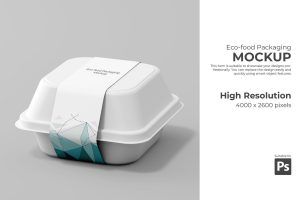 Eco-food Packaging Mockup