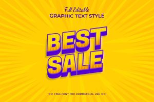Editable text effect best sale text style