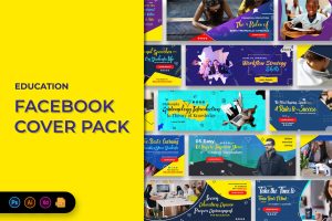 Education Facebook Cover Banner Template